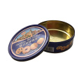 Round Biscuit Tin Denmark Cookie Tin Custom Printing